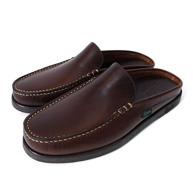 Paraboot パラブーツ BAHAMAS バハマ レザースリッポン モカシン