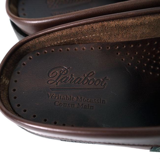 Paraboot パラブーツ BAHAMAS バハマ レザースリッポン モカシン