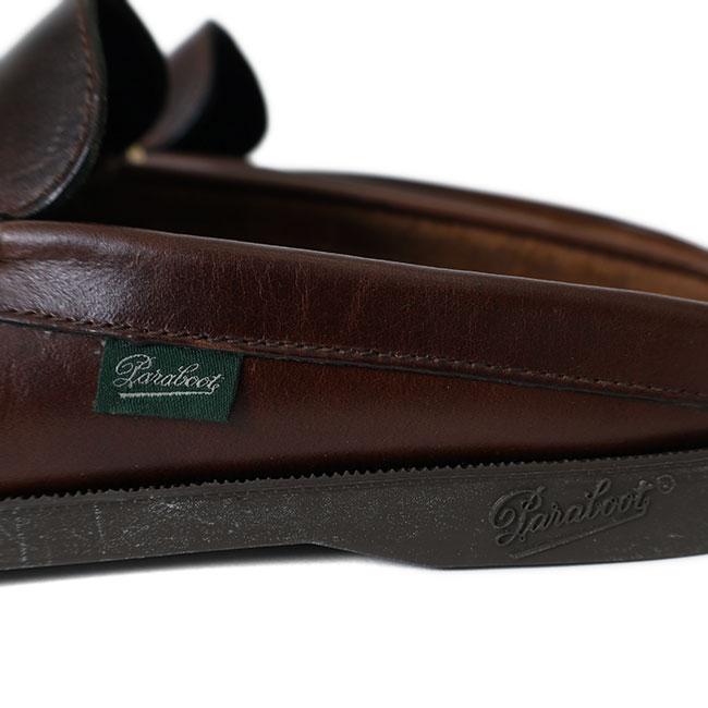 Paraboot パラブーツ BAHAMAS バハマ レザースリッポン モカシン 142203 革靴 スリッパ メンズの画像