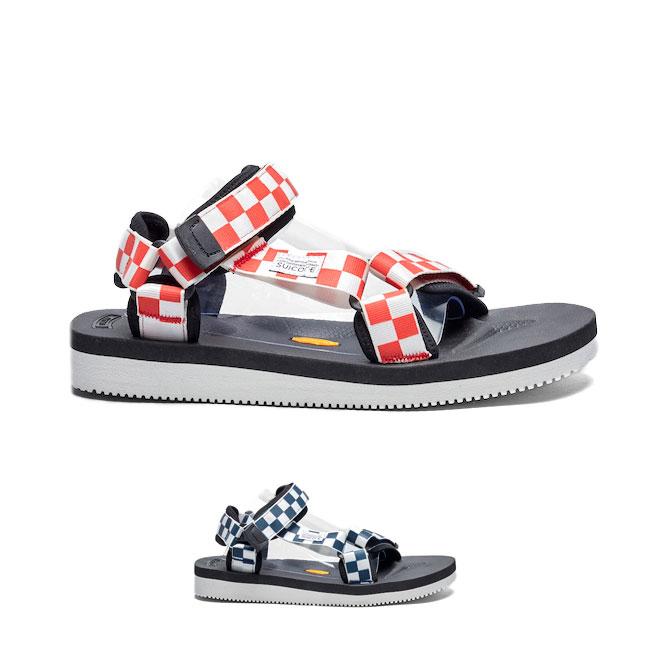 suicoke（スイコック） [SALE] チェッカーフラッグ スポーツサンダル