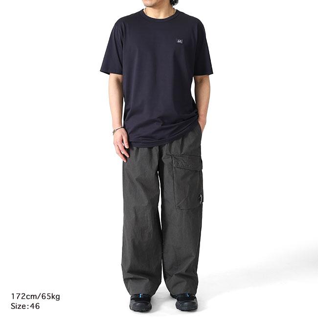 C.P. Company シーピーカンパニー Micro-Reps ガーメントダイ カーゴパンツ 20CMPA126A チャコール メンズの画像
