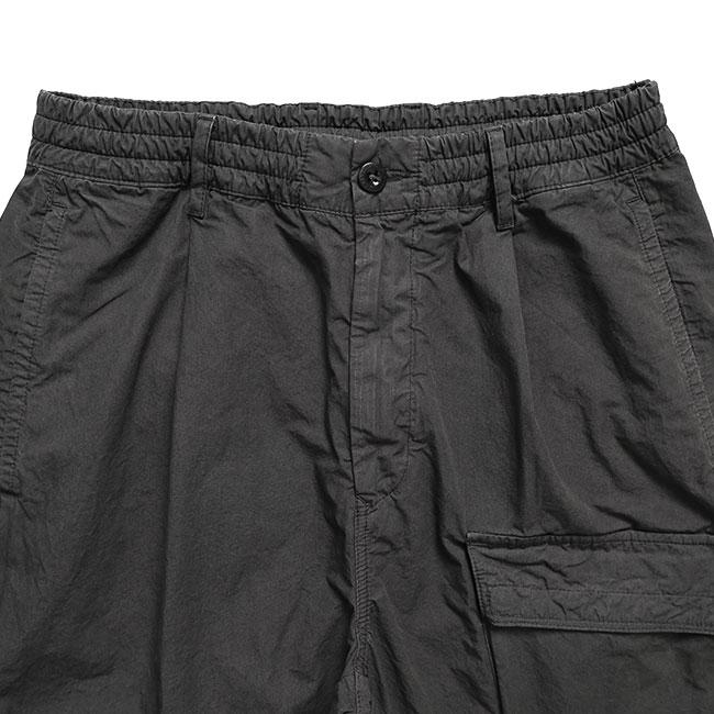 C.P. Company シーピーカンパニー Micro-Reps ガーメントダイ カーゴパンツ 20CMPA126A チャコール メンズの画像
