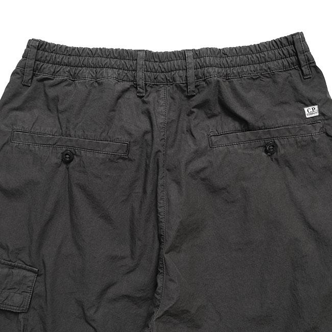 C.P. Company シーピーカンパニー Micro-Reps ガーメントダイ カーゴパンツ 20CMPA126A チャコール メンズの画像