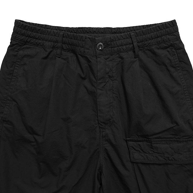 C.P. Company シーピーカンパニー Micro-Reps ガーメントダイ カーゴパンツ 20CMPA126A 黒 ブラック メンズの画像