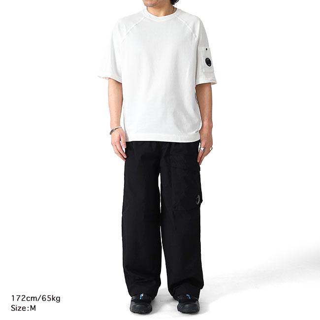 C.P. Company シーピーカンパニー レンズロゴ コットンフリース T