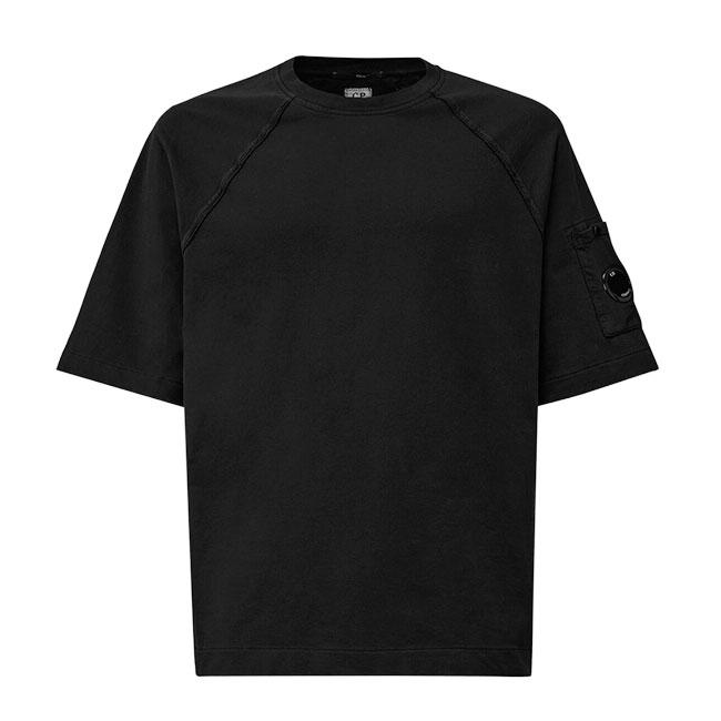 C.P. Company シーピーカンパニー レンズロゴ コットンフリース T
