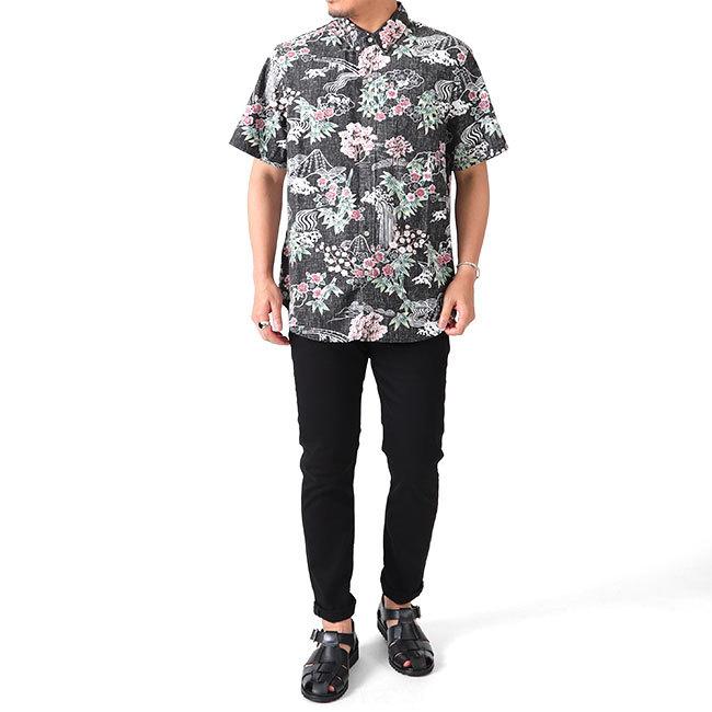 DENHAM × Reyn spooner デンハム レインスープナー コラボ 花柄 ボタン 