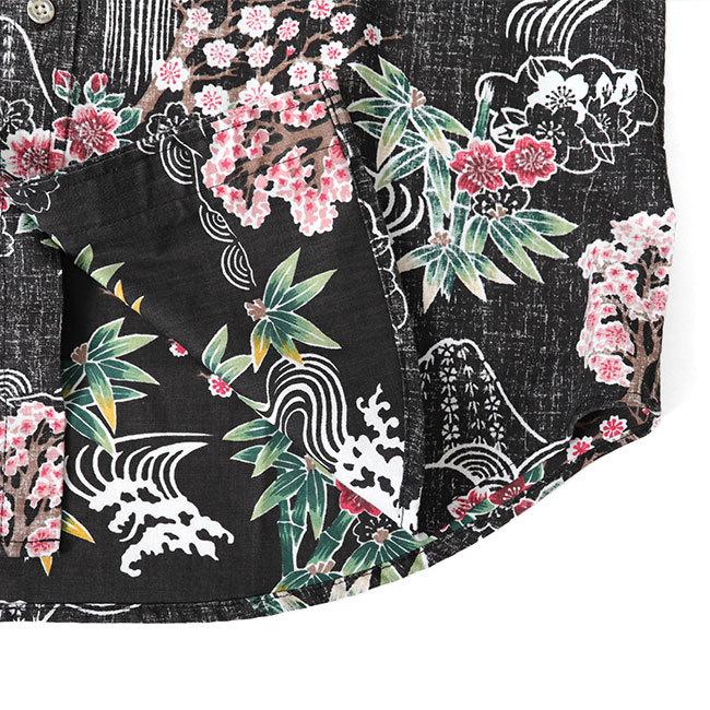 DENHAM × Reyn spooner デンハム レインスープナー コラボ 花柄 ボタン 