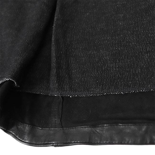 GIORGIO BRATO ジョルジオブラット ラムレザー ミリタリー調