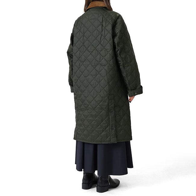 Barbour バブアー エクスモア キルティングコート MQU1867 ロング