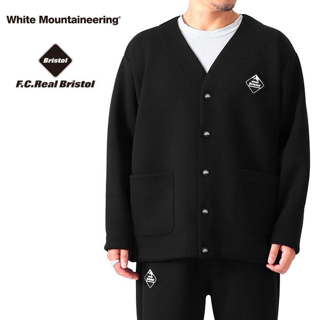 White Mountaineering × F.C. Real Bristol コラボ Vネック スウェット 