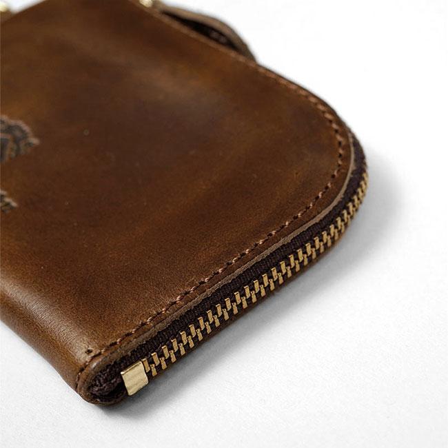 Nigel Cabourn レザーケース ブラウン ナイジェル・ケーボン】MAN / レザーグラスケース / LEATHER GLASS