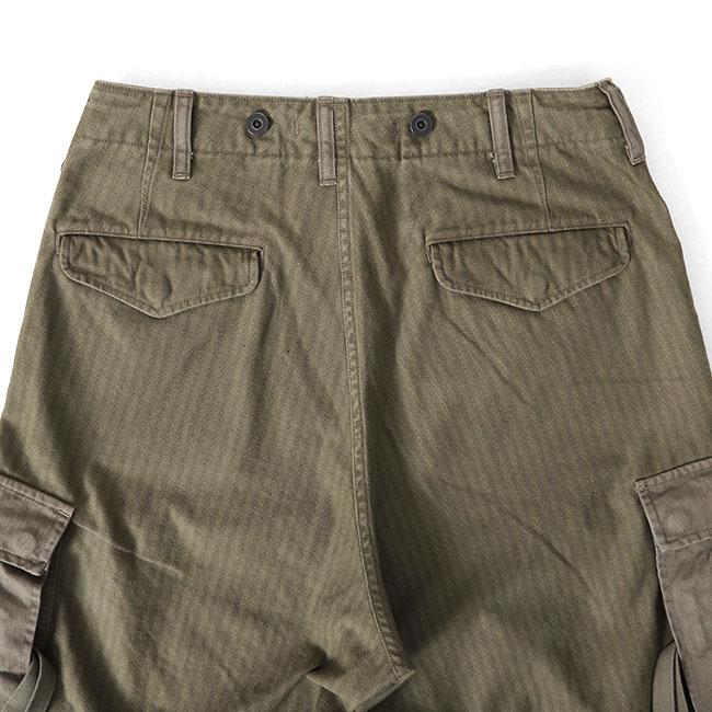 Nigel Cabourn ナイジェルケーボン バックサテン ヘリンボーン