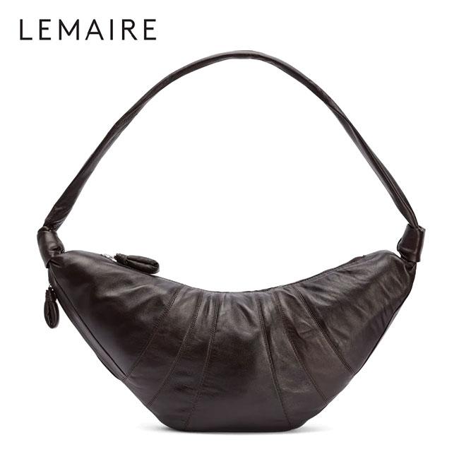 ショルダーバッグ LEMAIRE BG0001.LL095 Body LEMAIRE ルメール LARGE CROISSANT BAG ナッパレザー ラージ