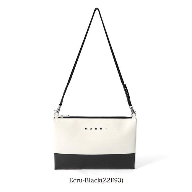 MARNI マルニ TRIBECA PVC ショルダー クラッチ&クロスボディバッグ