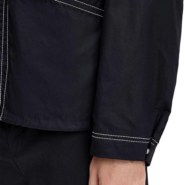 FRED PERRY X CRAIG GREEN フレッドペリー クレイググリーン ワックスコットン フード付き ジャケット SJ2115 黒 ブラック コラボ メンズの画像