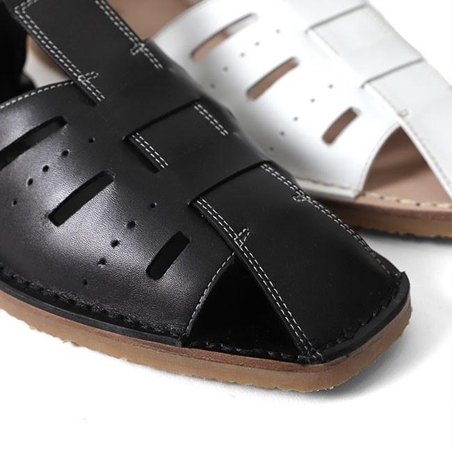 LEMAIRE ルメール レザー フィッシャーマン レザーサンダル M