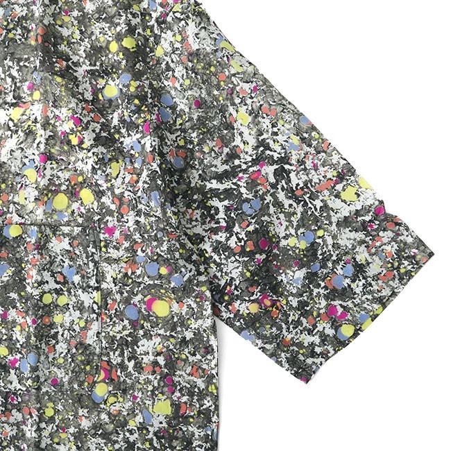 【ルメール】日本製 総柄 マルチカラー 開襟 半袖シャツ Lemaire LEMAIRE [TIME SALE] ルメール コンバーチブル マルチカラー 総