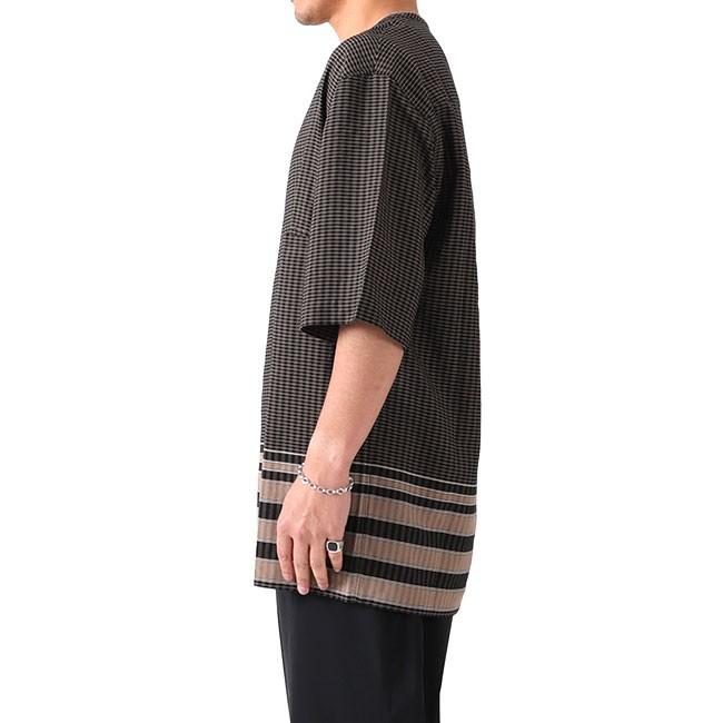 LEMAIRE [TIME SALE] ルメール シャツ地 チェックTシャツ M 191