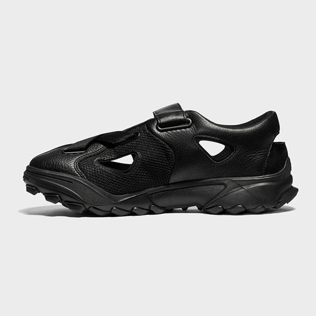 Y-3 ワイスリー GSG9 SANDAL レザー メッシュサンダル KI4346 黒 ブラック メンズ レディースの画像