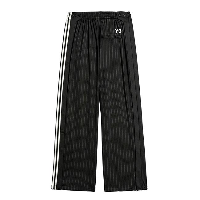 Y-3 ワイスリー ピンストライプ バスケットボール トラックパンツ KQ9716 ジャージ メンズの画像