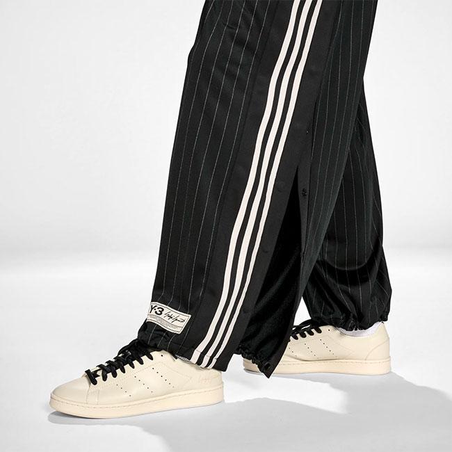 Y-3 ワイスリー ピンストライプ バスケットボール トラックパンツ KQ9716 ジャージ メンズの画像