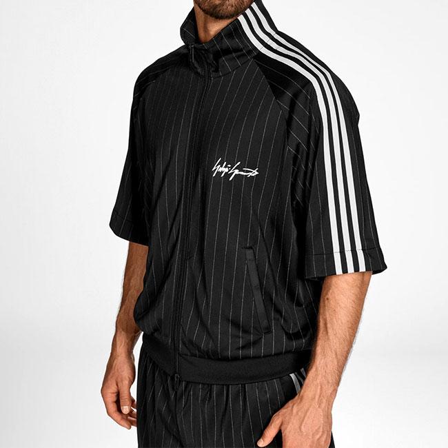 Y-3 ワイスリー ピンストライプ バスケットボール トラックトップ KQ9719 ジャージ メンズの画像