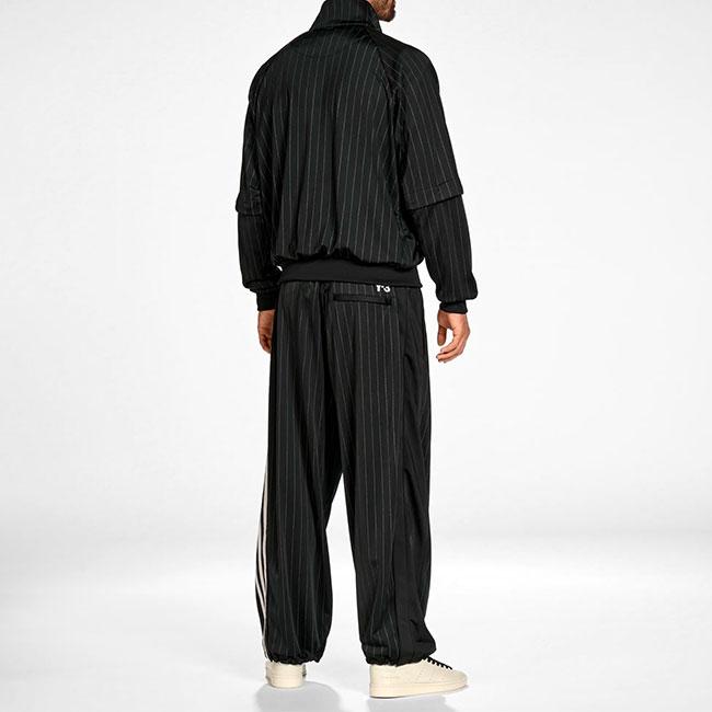 Y-3 ワイスリー ピンストライプ バスケットボール トラックトップ KQ9719 ジャージ メンズの画像