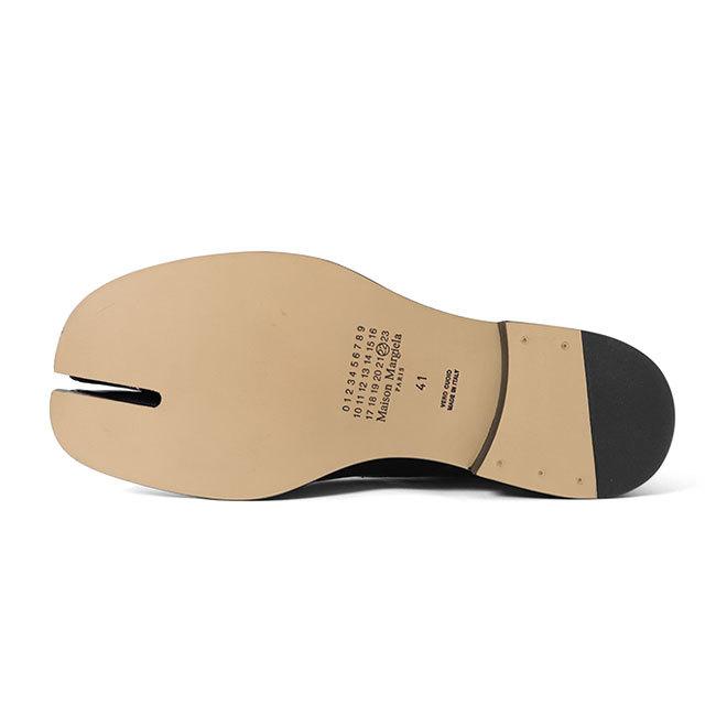 Maison Margiela メゾンマルジェラ タビ レースアップ レザーシューズ