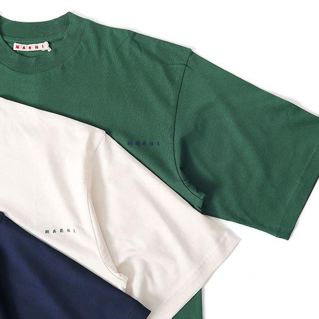 MARNI マルニ 3枚セット 3P ミニロゴ パックTシャツ HUMU0223EX UTCZ68