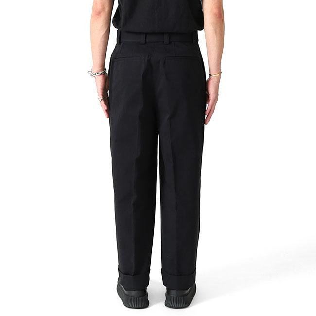 [TIME SALE] JIL SANDER ジルサンダー コットン リングベルト付き トラウザー TROUSER 111 AW 25 J22KA0230 J45254 スラックスパンツ メンズの画像