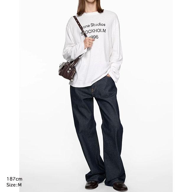 Acne Studios 1996スタンプロゴ Tシャツ サイズS Acne Studios アクネ ストゥディオズ 1996 スタンプロゴ Tシャツ FN-UX