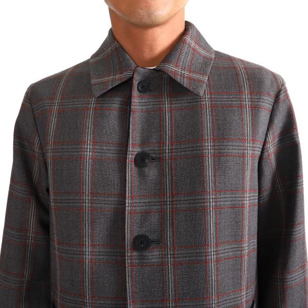 08sircus オーバーラップジャケット グレー サイズ4 17AW 08sircus オーバーラップジャケット グレー サイズ4 17AW