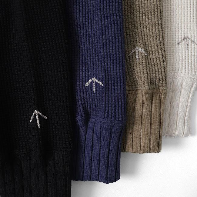 NIGEL CABOURN（ナイジェルケーボン） タートルネック ビッグワッフル