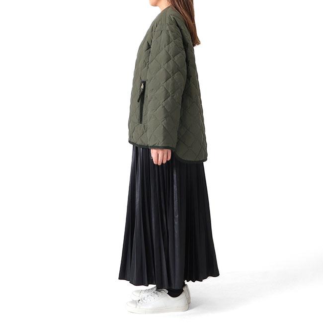 GYMPHLEX ジムフレックス キルトダウン カラーレスジャケット GY