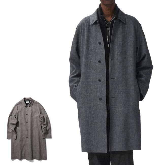 ATON エイトン リネン ウールツイル バルマカーンコート CMAGGW0804