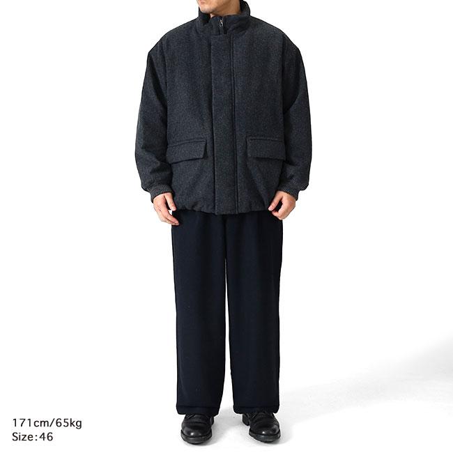 Still By Hand スティルバイハンド ウール ワイドパンツ PT04253