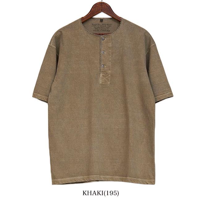 Nigel Cabourn ナイジェルケーボン 50s ピグメント ヘンリー Nigel Cabourn ナイジェルケーボン 50s ピグメント ヘンリー