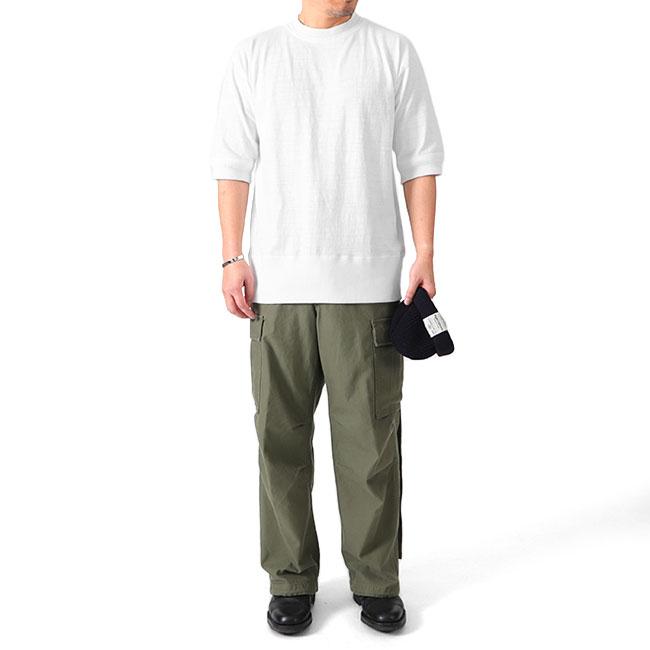 Nigel Cabourn ナイジェルケーボン CC22 コットンリブ スラブTシャツ