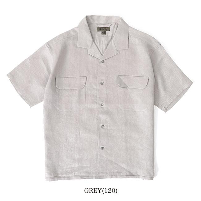 Nigel Cabourn ナイジェルケーボン リネンツイル オープンカラーシャツ