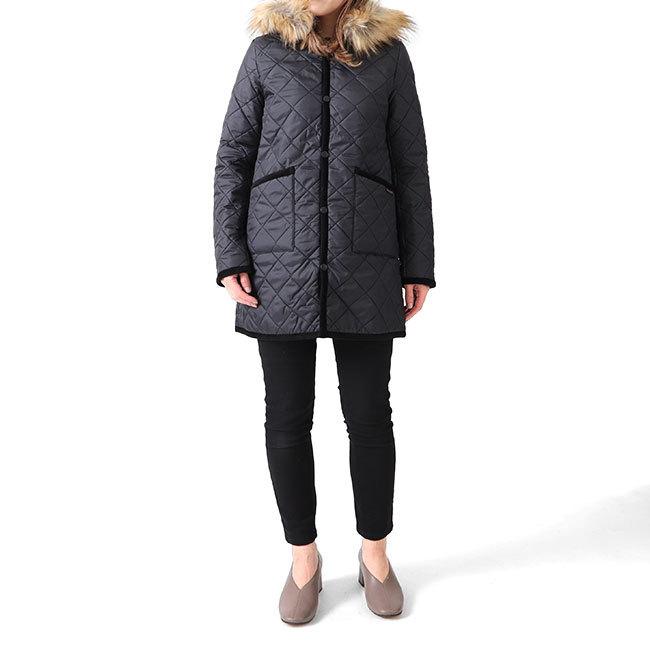 美品☆ ラベンハム キルティングコート 裏地ファー仕様 滑らかな柔らかさに包まれる。裏地ファーのラブンスターが人気の