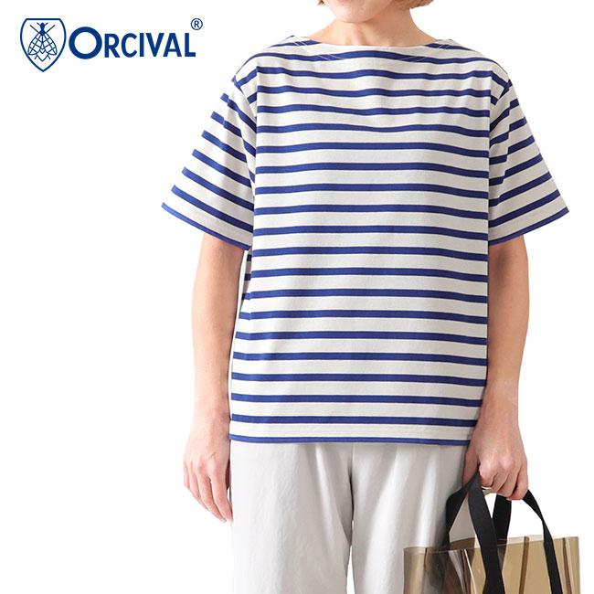ORCIVAL オーシバル スビンジャージ ボートネック Tシャツ OR-C0070