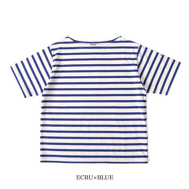 ORCIVAL オーシバル スビンジャージ ボートネック Tシャツ OR-C0070