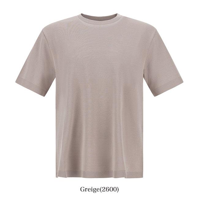 HERNO ヘルノ ジャージー ニット コットンピケ Tシャツ JG000206U