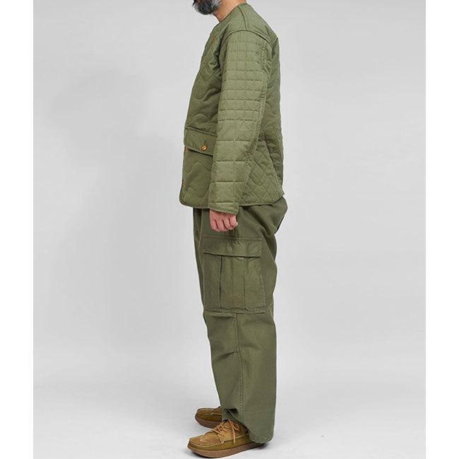 Nigel Cabourn 中綿キルティング ウールリバーシブルジャケット Nigel Cabourn 中綿キルティング ウールリバーシブルジャケット