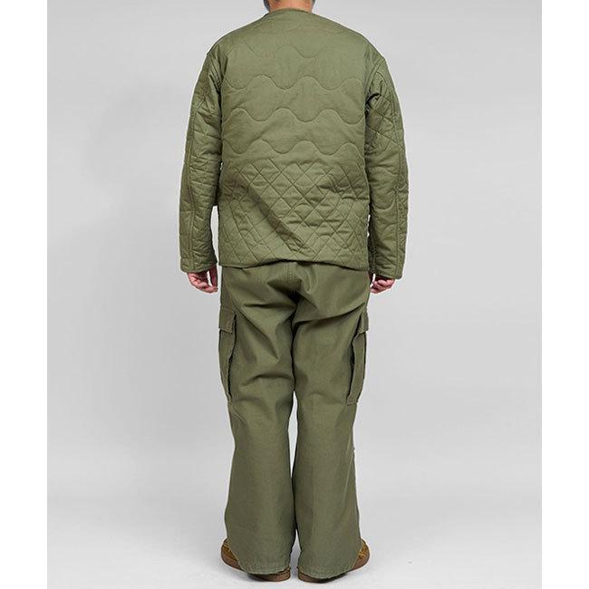 Nigel Cabourn 中綿キルティング ウールリバーシブルジャケット Nigel Cabourn ナイジェルケーボン リバーシブル ミリタリー