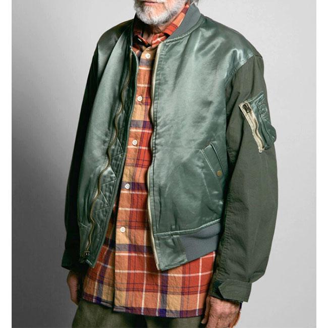 Nigel Cabourn ナイジェルケーボン MA-1 リバーシブル ミリタリー Nigel Cabourn ナイジェルケーボン MA-1 リバーシブル ミリタリー