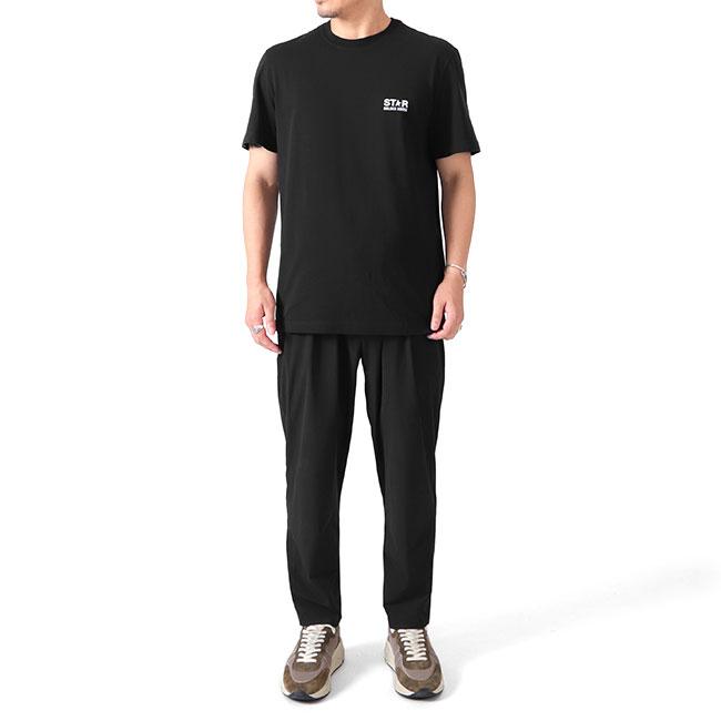 ゴールデングース golden バックスタープリントTシャツ　ブラック Golden Goose ゴールデングース スターロゴ Tシャツ GMP01220.P000879