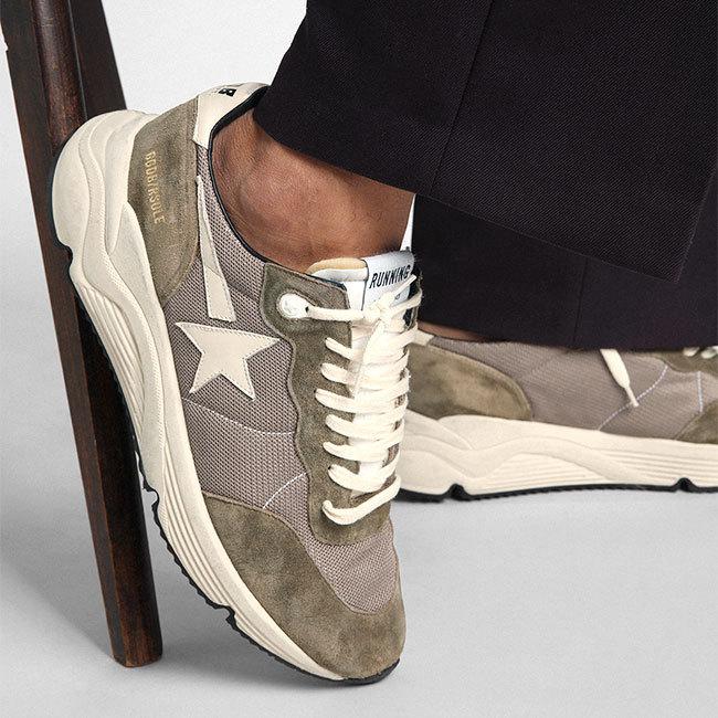 Golden Goose ゴールデングース RUNNING SOLE ランニングソール スニーカー GMF00272.F003249.35812 厚底 シューズ メンズの画像