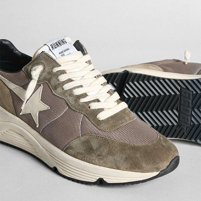 Golden Goose ゴールデングース RUNNING SOLE ランニングソール スニーカー GMF00272.F003249.35812 厚底 シューズ メンズの画像
